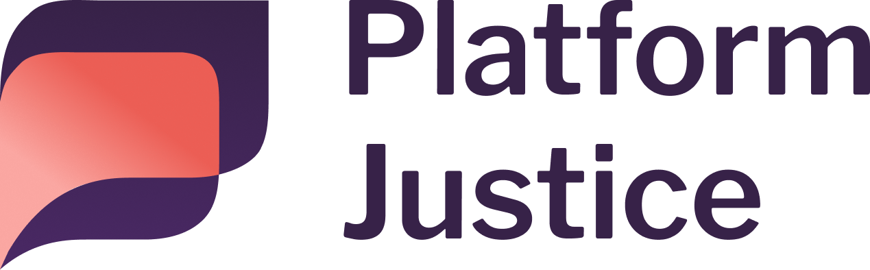 Platform Justice logo