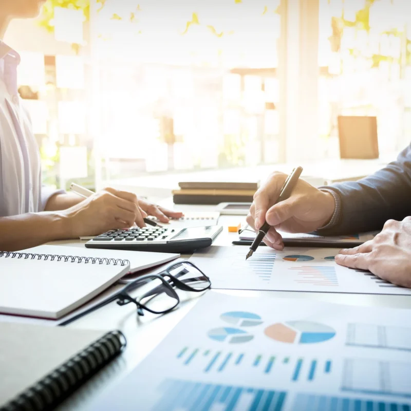 business-man-financial-inspector-secretary-making-report-calculating-checking-balance-internal-revenue-service-inspector-checking-document-audit-concept